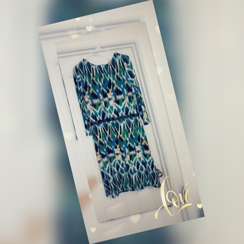 Women size larger dress